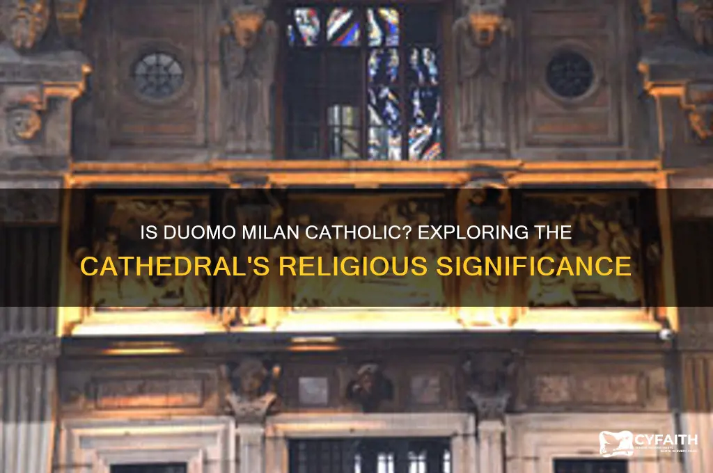 is duomo milan catholic