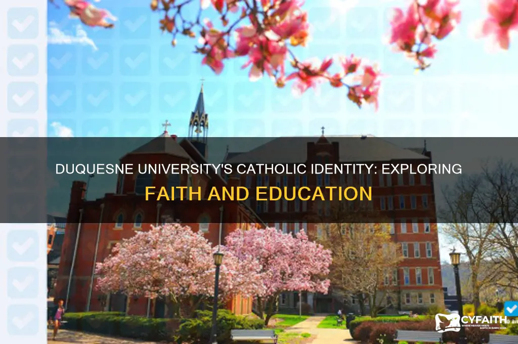 is duquesne a catholic university