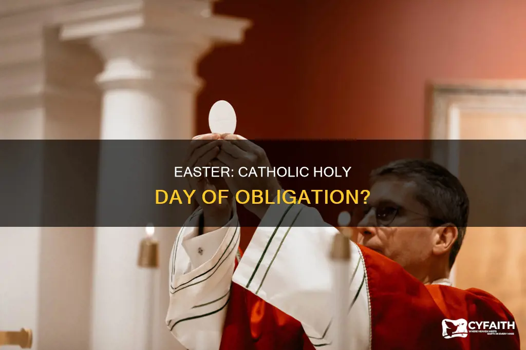 is easter a catholic holy day of obligation
