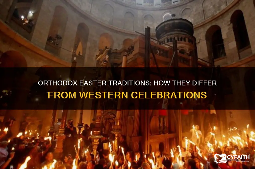 is easter different in orthodox church