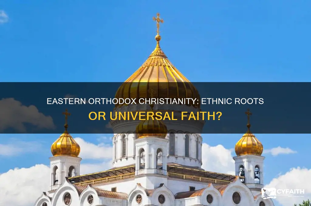 is eastern orthodox ethnic or universalizing