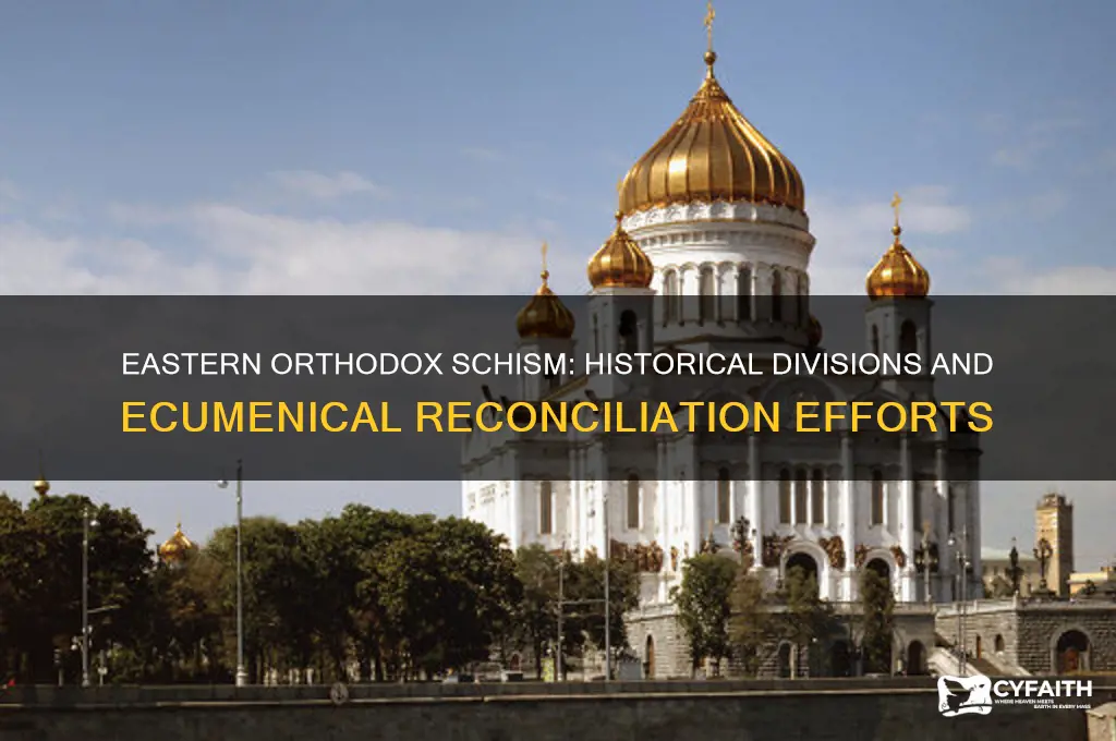 is eastern orthodox in schism