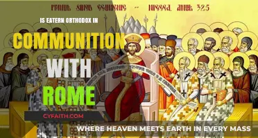 Eastern Orthodox and Rome: Current Communion Status Explained