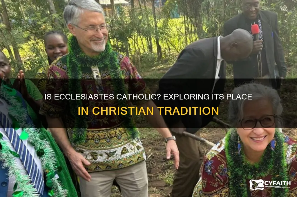 is ecclesiastes catholic