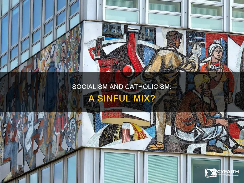 is economic socialism a sin catholic