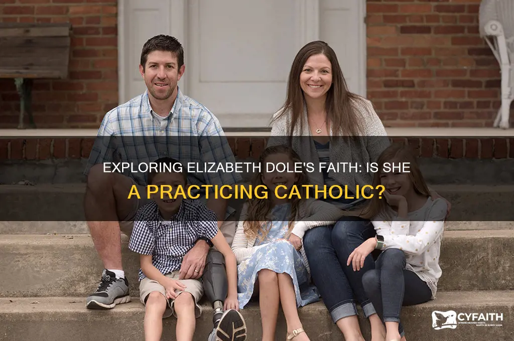 is elizabeth dole catholic