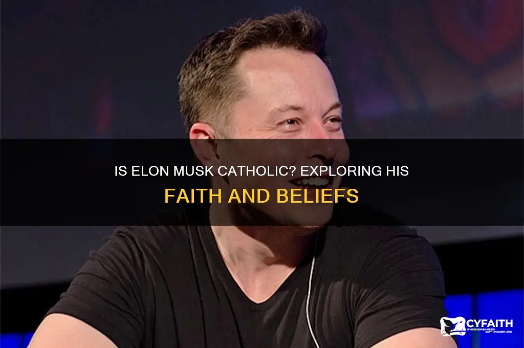 is elon musk a catholic