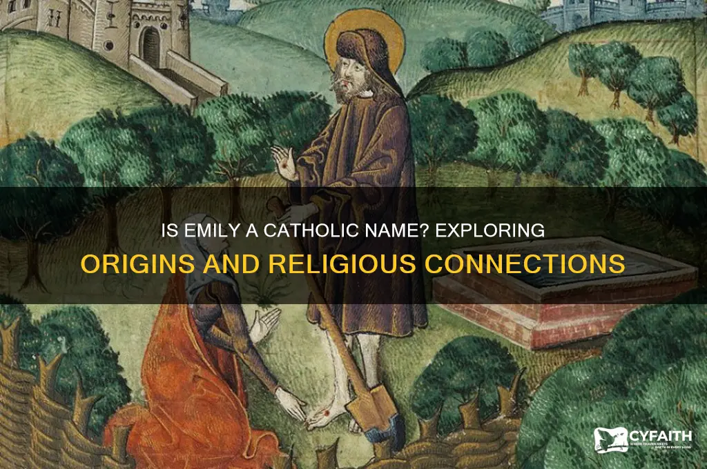 is emily a catholic name