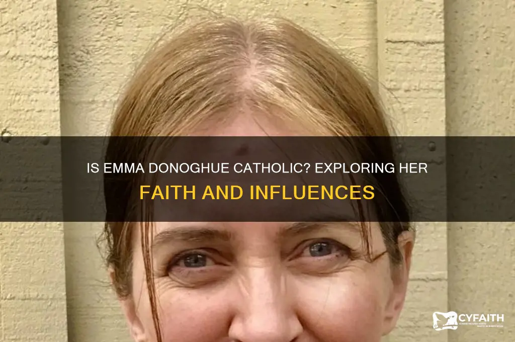 is emma donoghue catholic