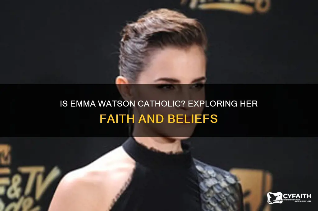 is emma watson catholic