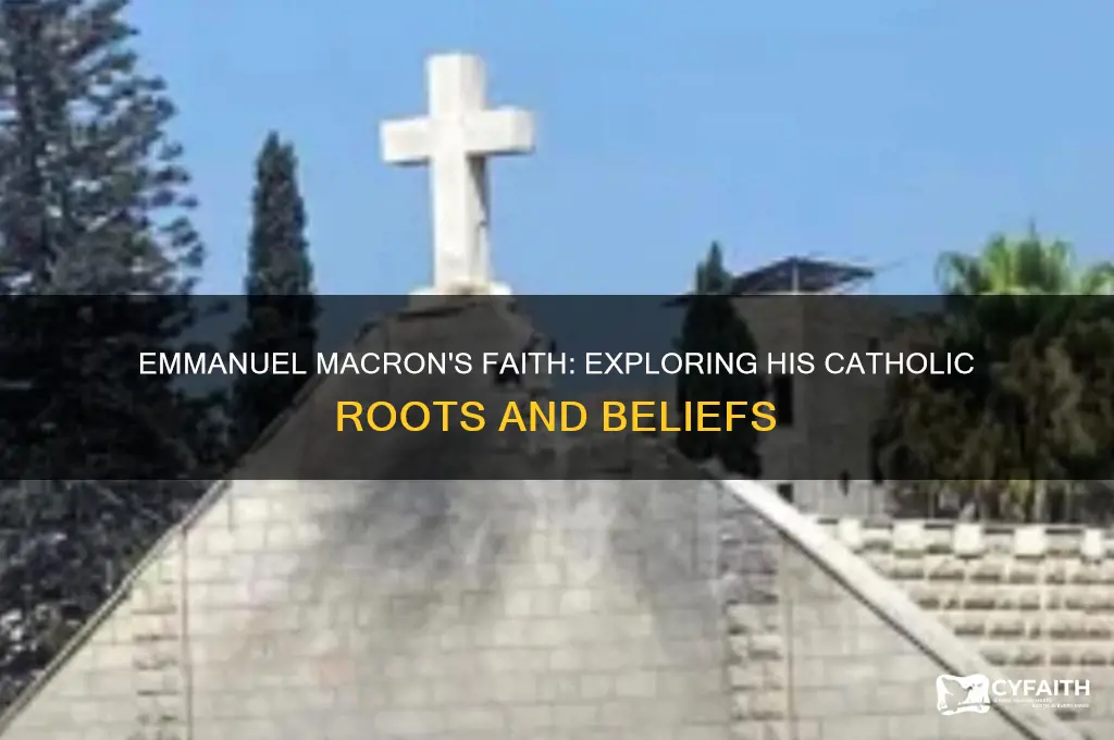 is emmanuel macron a catholic