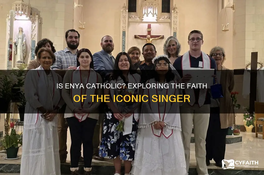 is enya catholic