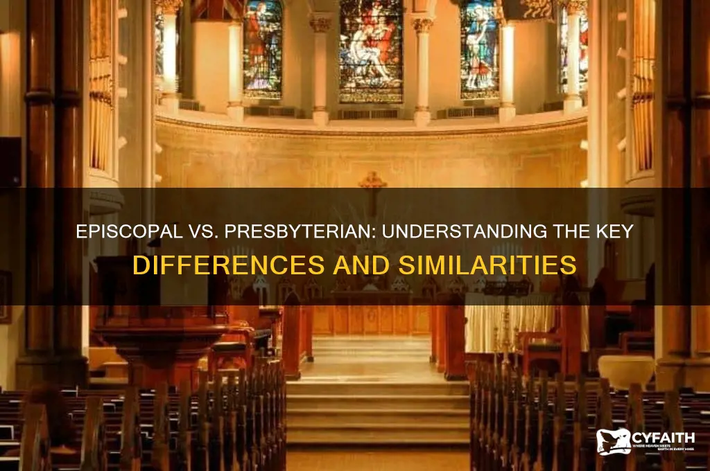 is episcopal the same as presbyterian