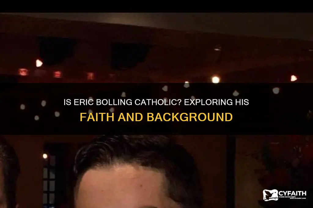 is eric bolling catholic