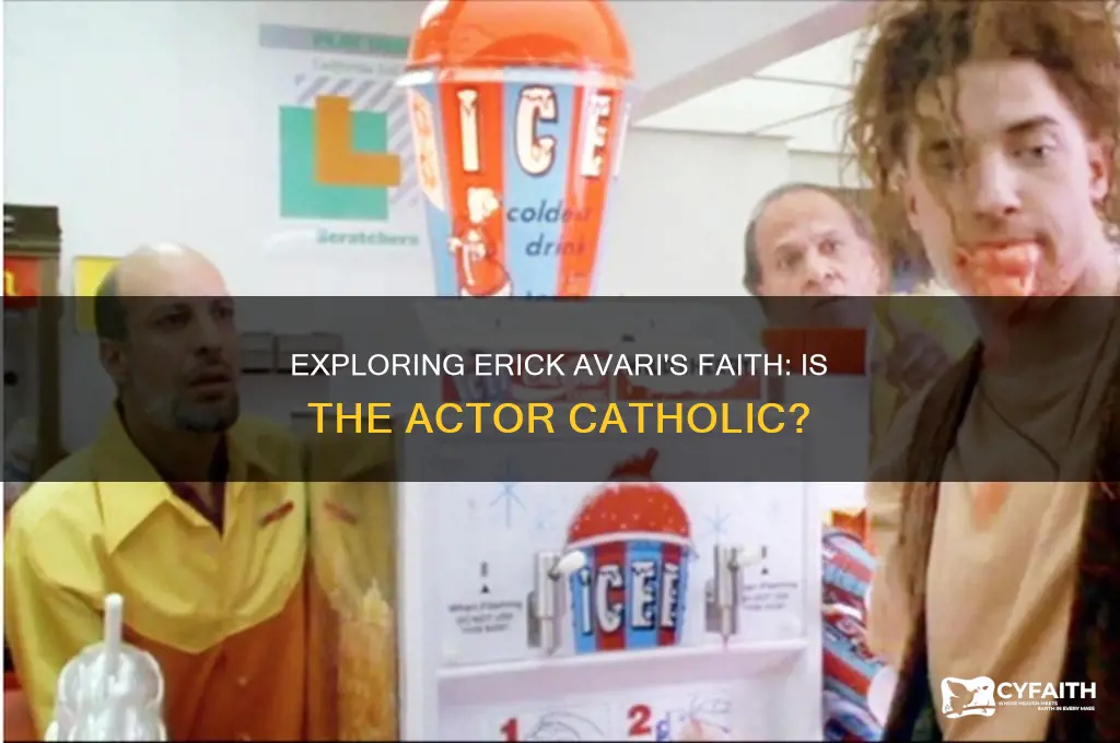 is erick avari catholic