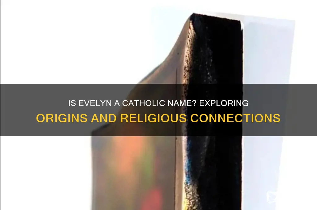 is evelyn a catholic name
