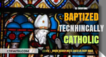 Is Baptism Alone Enough to Make Someone Technically Catholic?