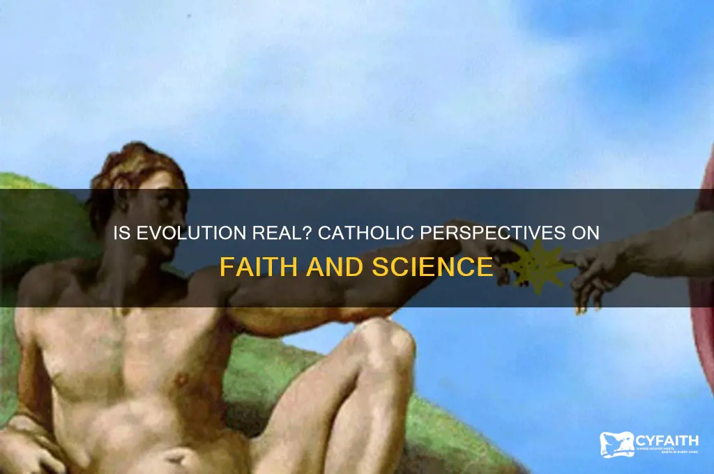 is evolution real catholic