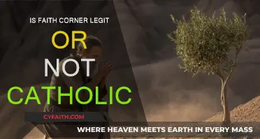 Faith Corner: Legit Catholic or Not?