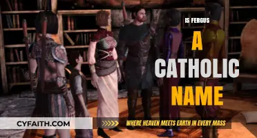 Is Fergus a Catholic Name? Exploring the Name's Origins and Associations