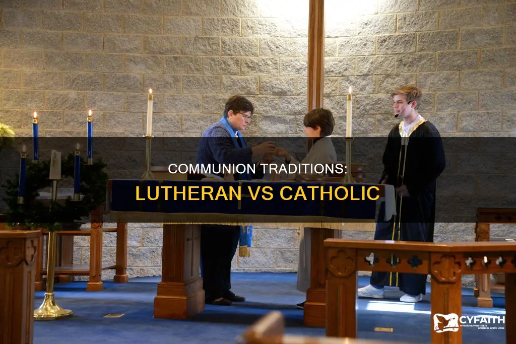 is first communion for lutheran or catholic