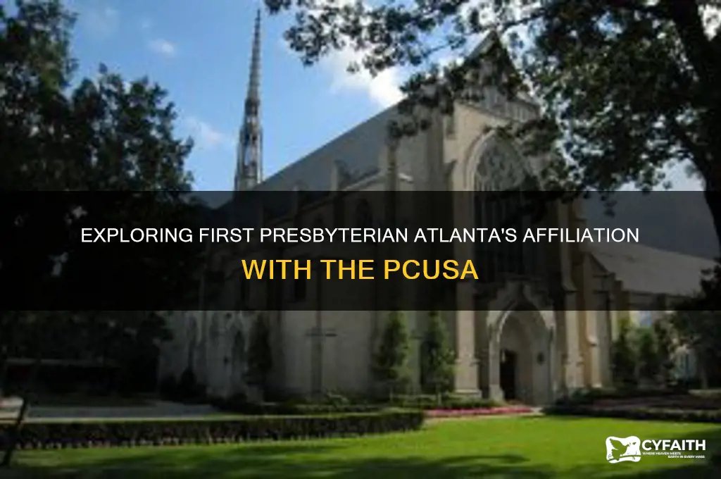 is first presbyterian atlanta pcusa