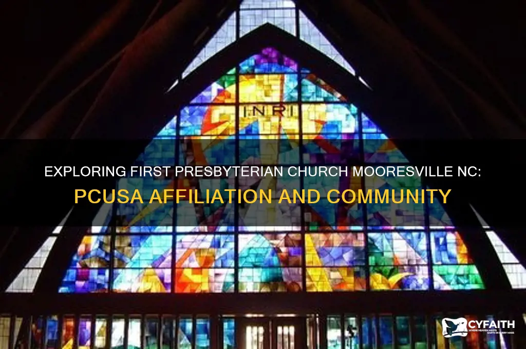 is first presbyterian church of mooresville nc pcusa