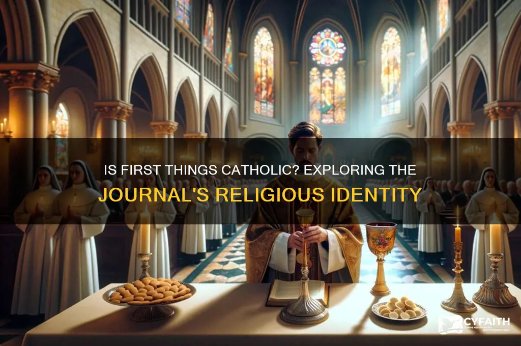 is first things catholic