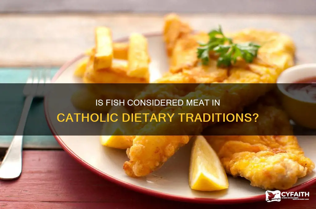 is fish a meat catholic
