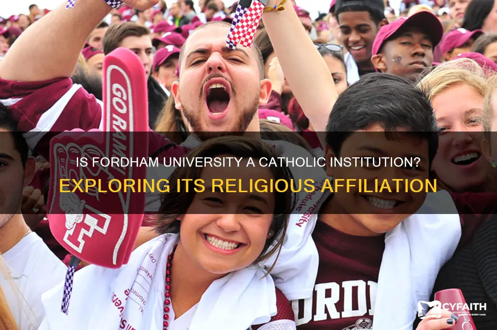 is fordham a catholic college