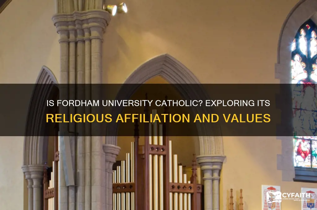 is fordham a catholic university