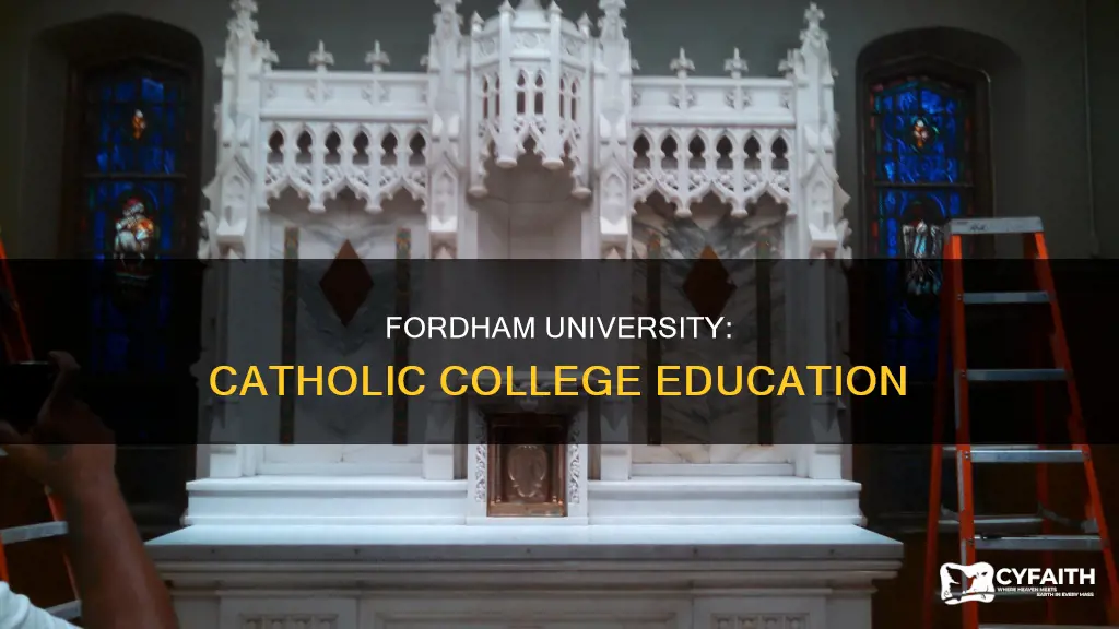 is fordham university a catholic college