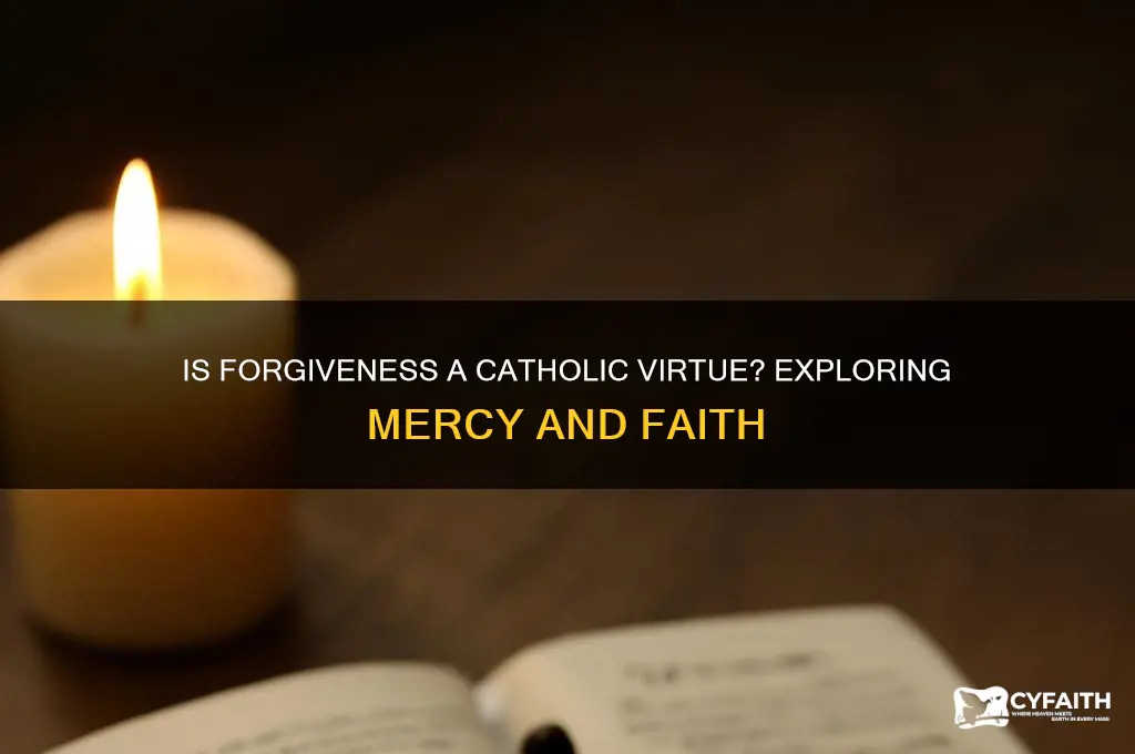 is forgiveness a catholic virtue