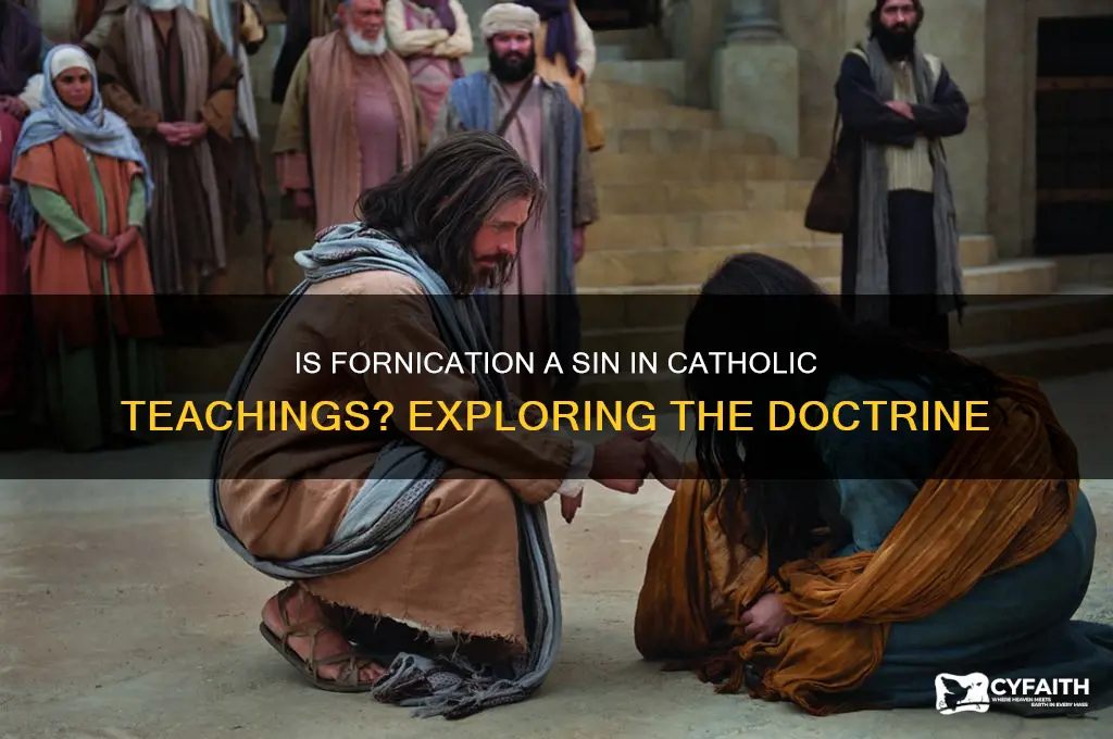 is fornication a sin catholic