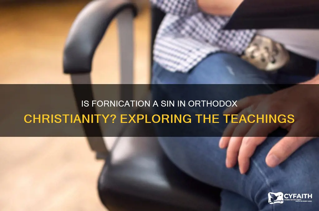 is fornication a sin orthodox