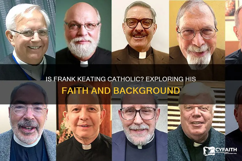 is frank keating a catholic