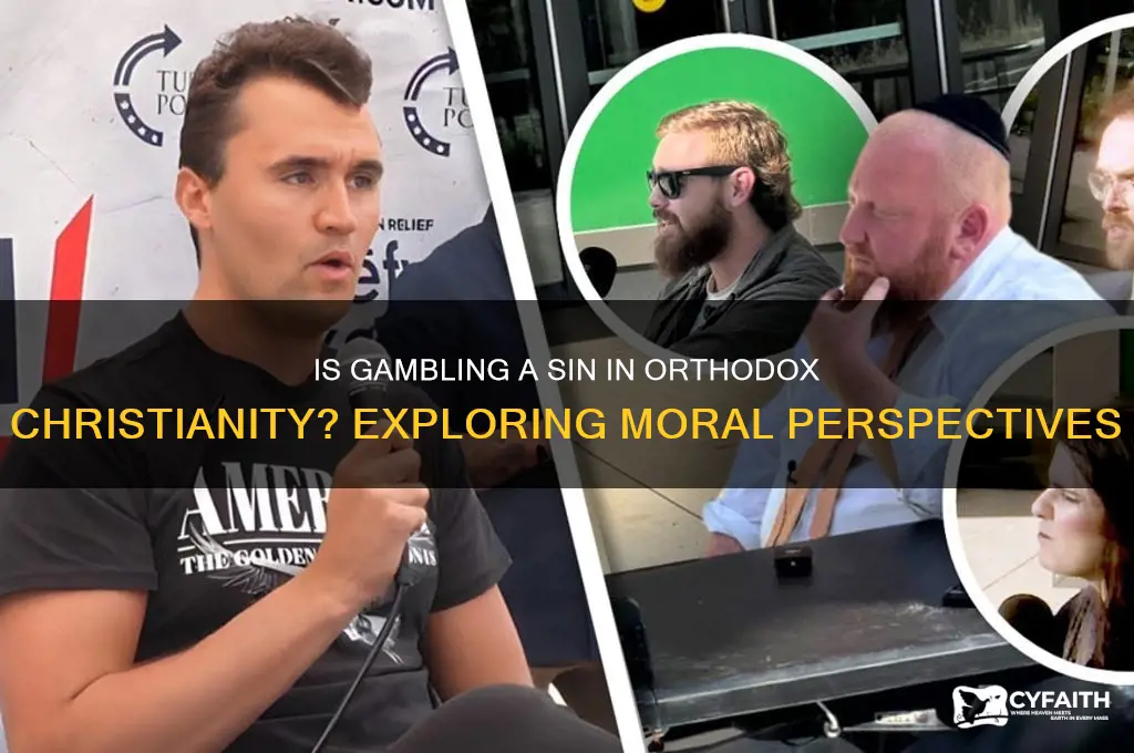is gambling a sin orthodox