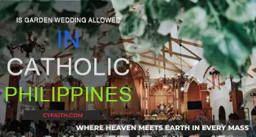 Garden Weddings: Catholic Church Approval in Philippines