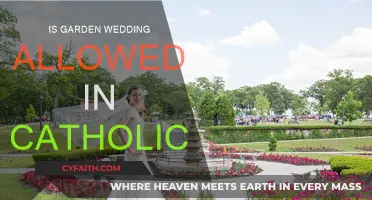 Garden Weddings: Catholic Church's Stance