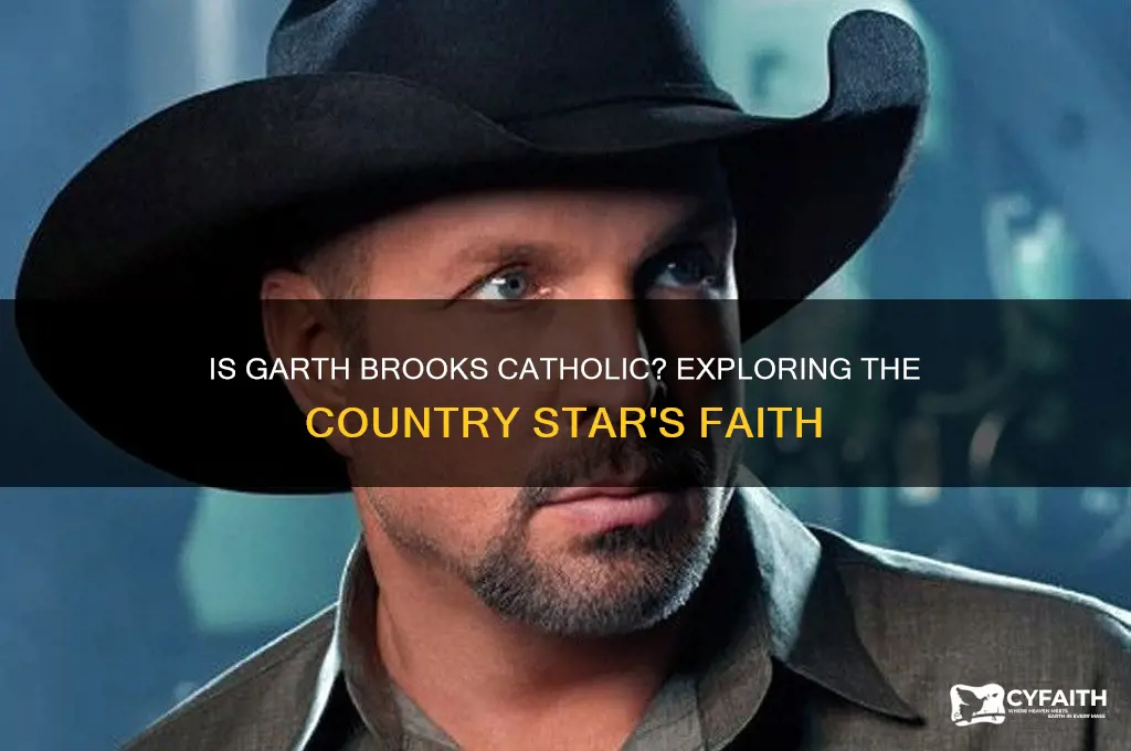 is garth brooks catholic