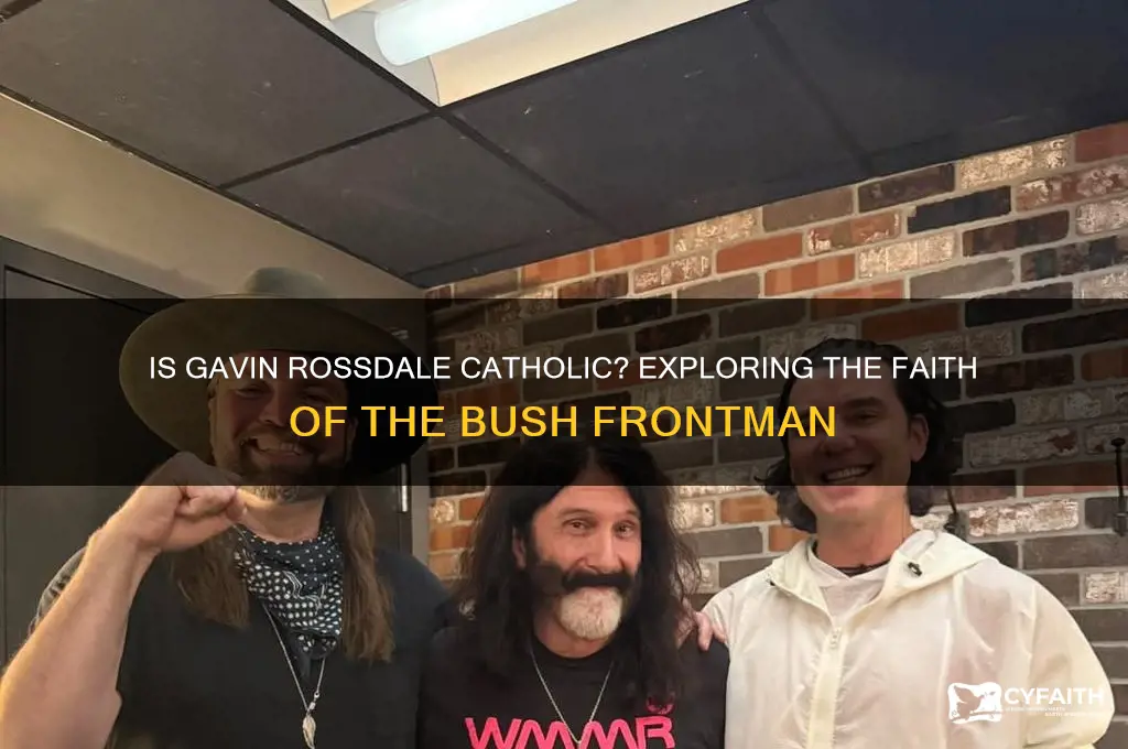 is gavin rossdale catholic