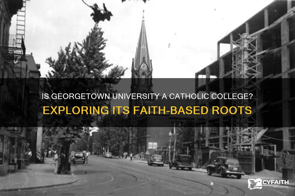 is georgetown a catholic college