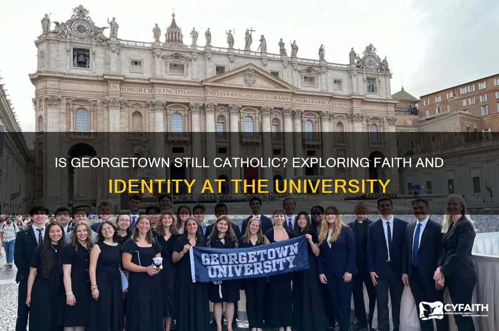 is georgetown really catholic