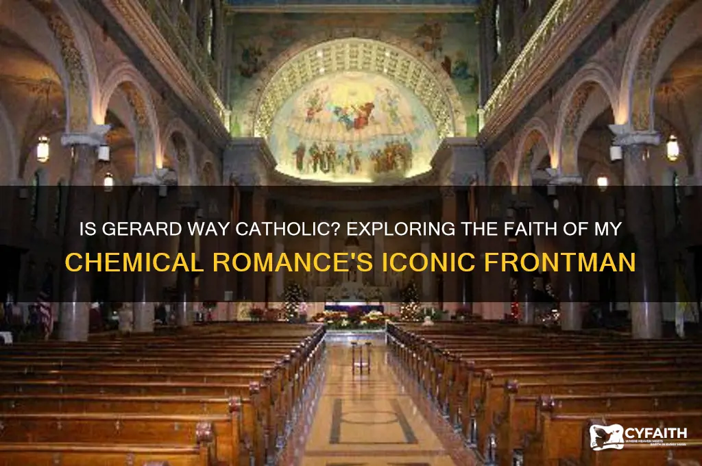 is gerard way catholic
