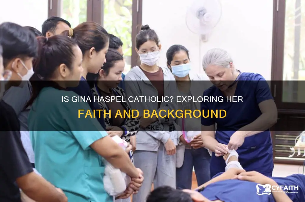 is gina haspel a catholic
