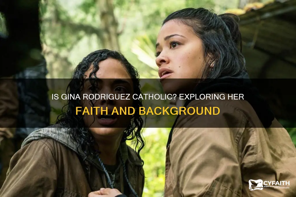 is gina rodriguez catholic