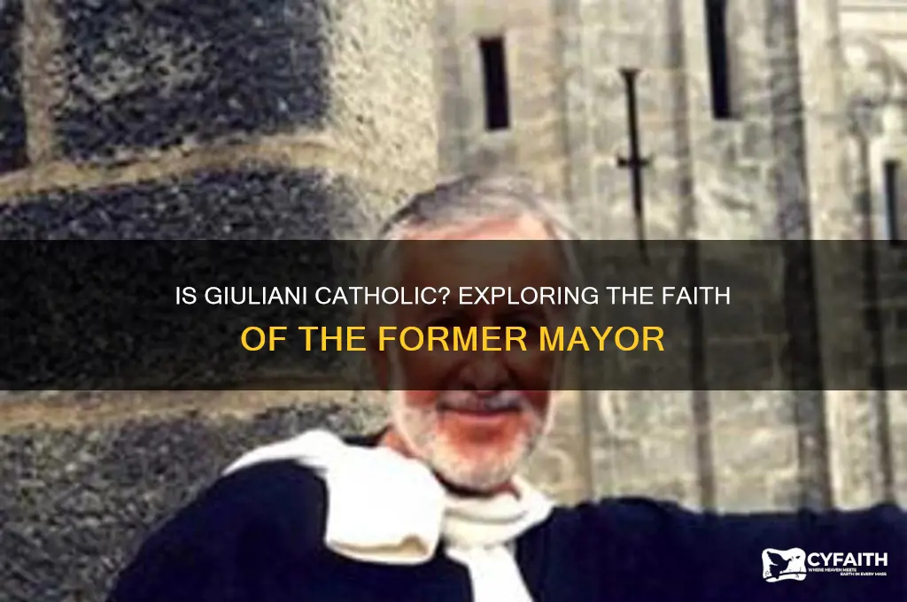 is giuliani catholic