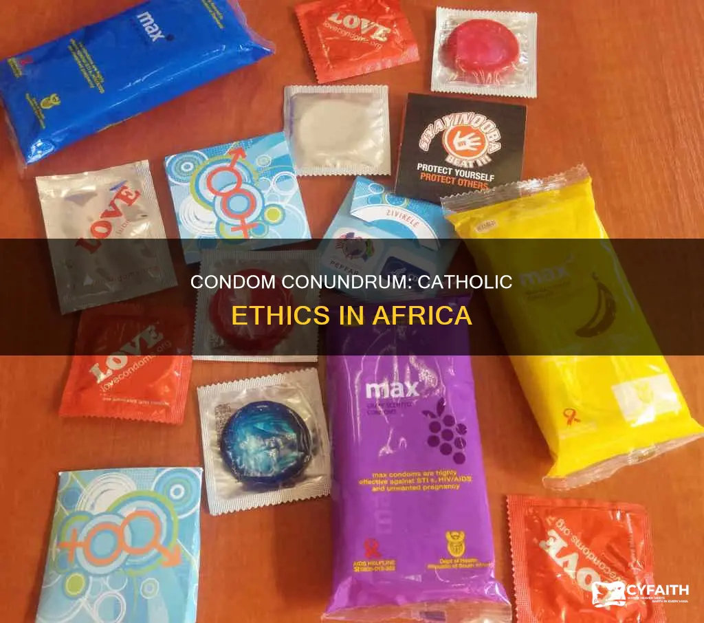 is giving out condoms in africa catholic