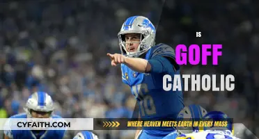 Is Goff Catholic? Exploring Jared Goff's Religious Beliefs and Background