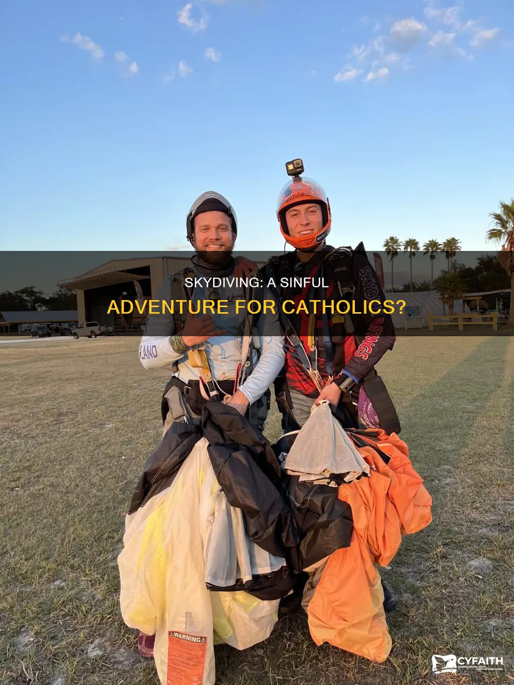 is going skydiving against catholic religion